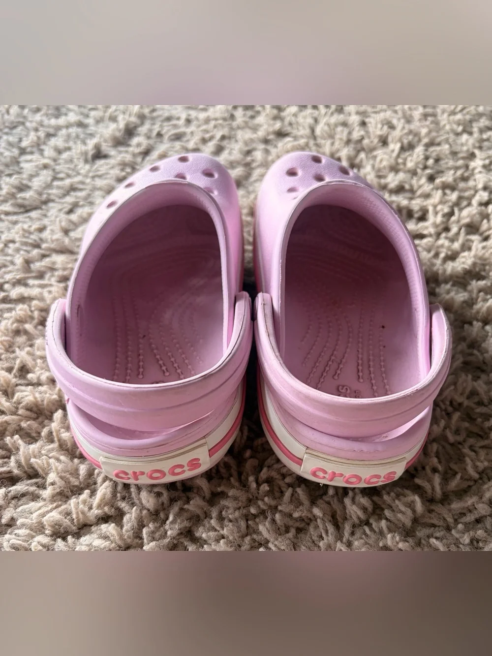CROCS Kids Classic Clog in Light Pink - Picture 4 of 5